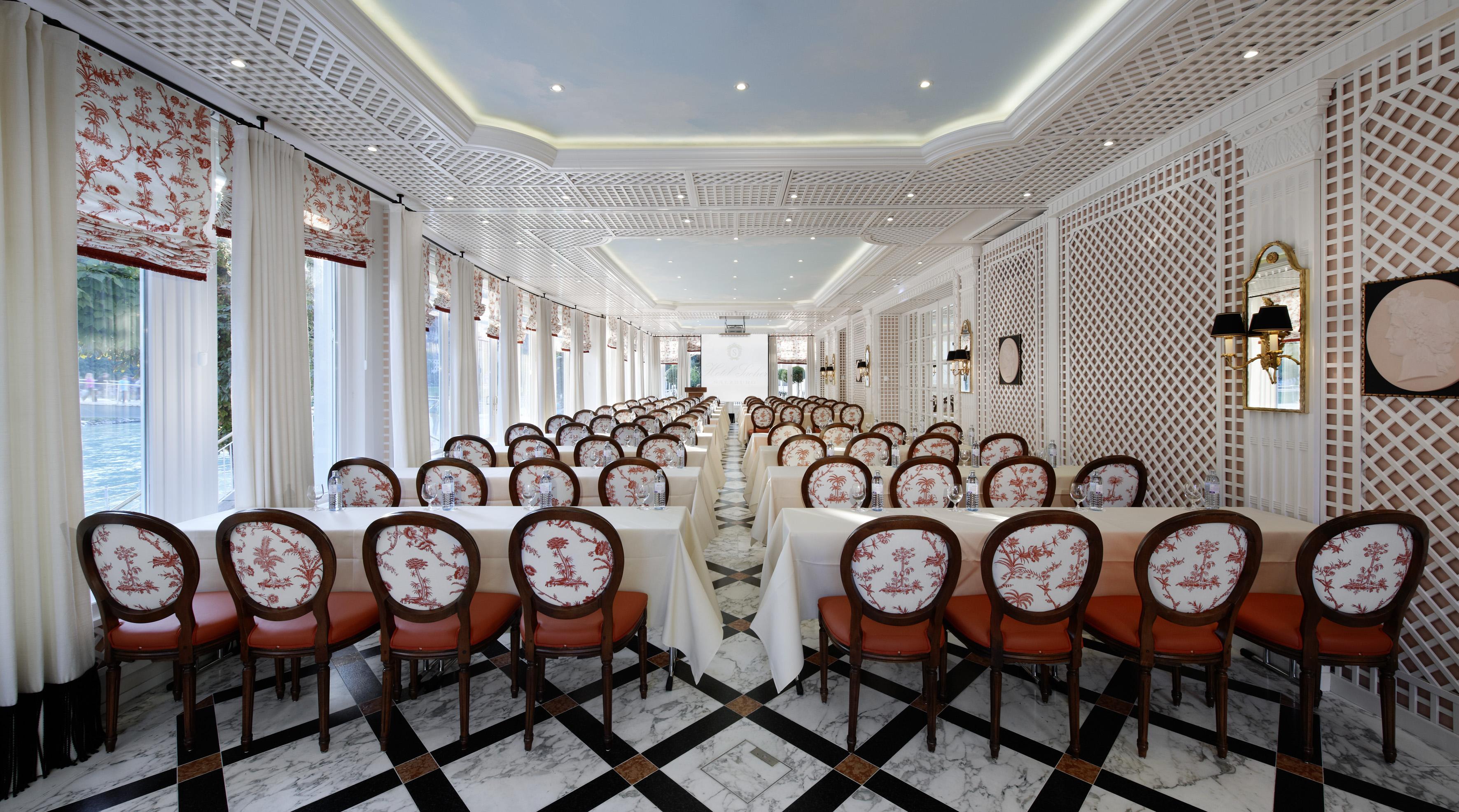 Hotel Sacher Salzburg Létesítmények fotó The interior of the restaurant