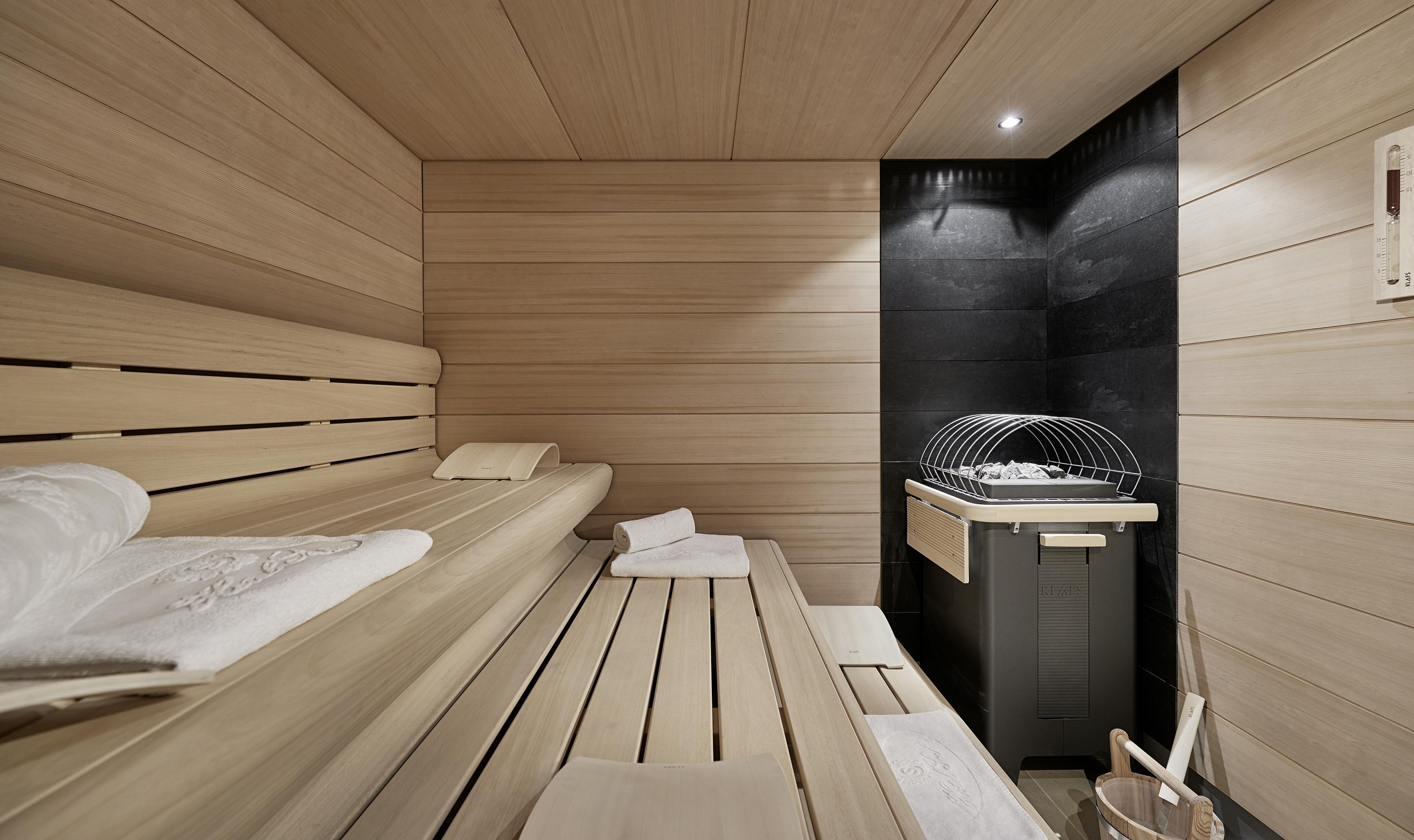 Hotel Sacher Salzburg Kültér fotó A modern Finnish sauna