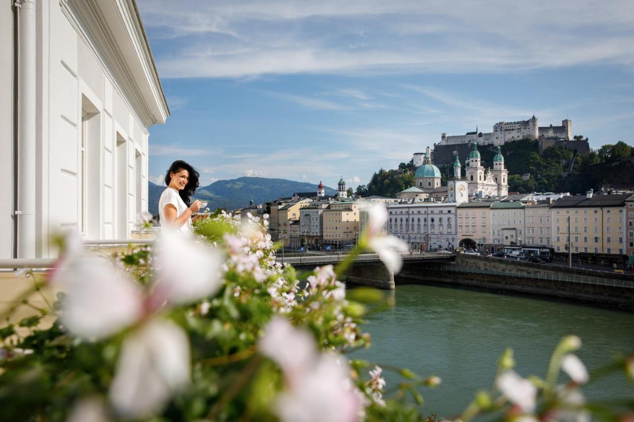 Hotel Sacher Salzburg Kültér fotó View of Salzburg